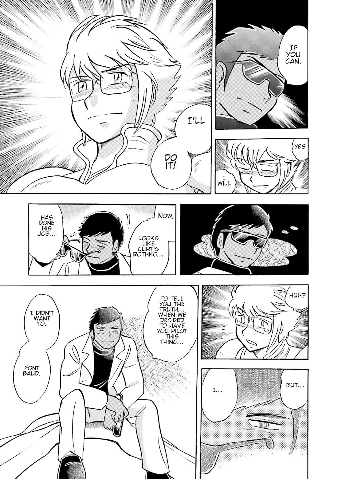Kidou Senshi Crossbone Gundam Ghost Chapter 39 page 31 - Chapter 39: Determination