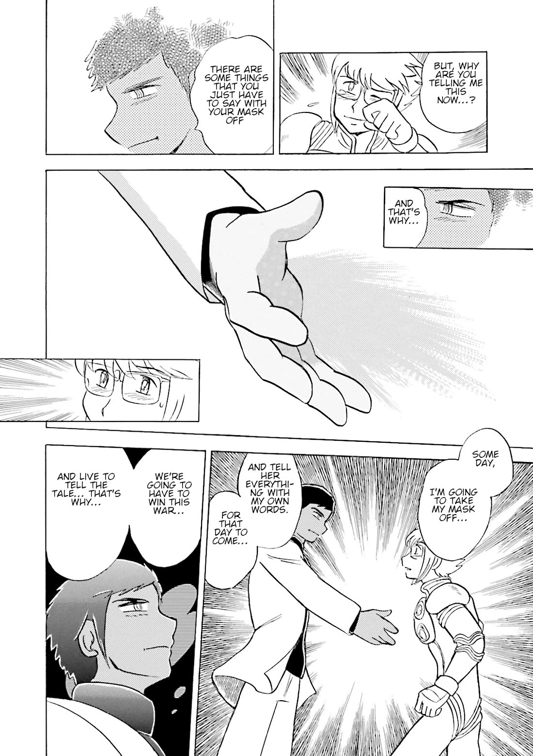 Kidou Senshi Crossbone Gundam Ghost Chapter 39 page 34 - Chapter 39: Determination