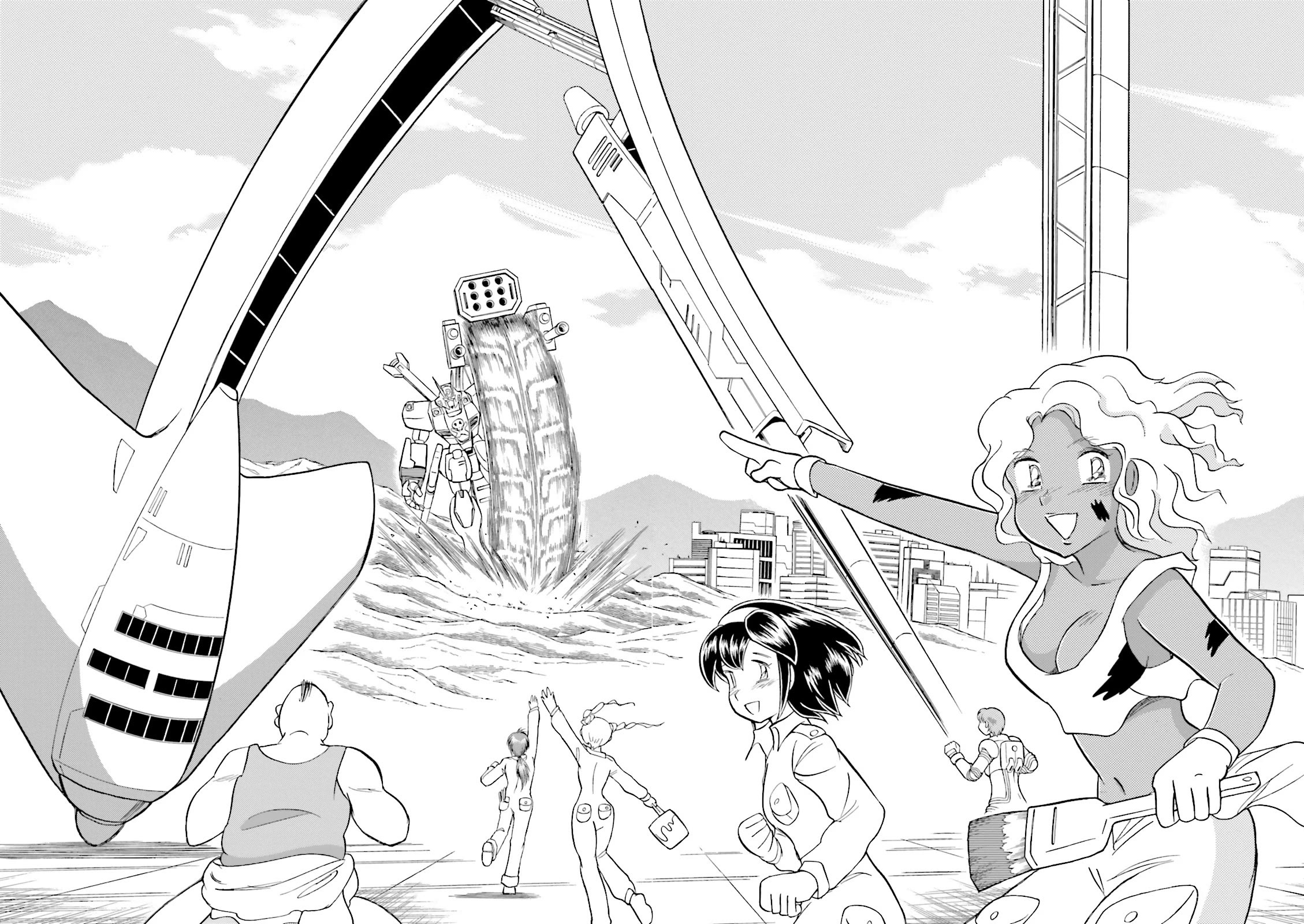 Kidou Senshi Crossbone Gundam Ghost Chapter 39 page 4 - Chapter 39: Determination