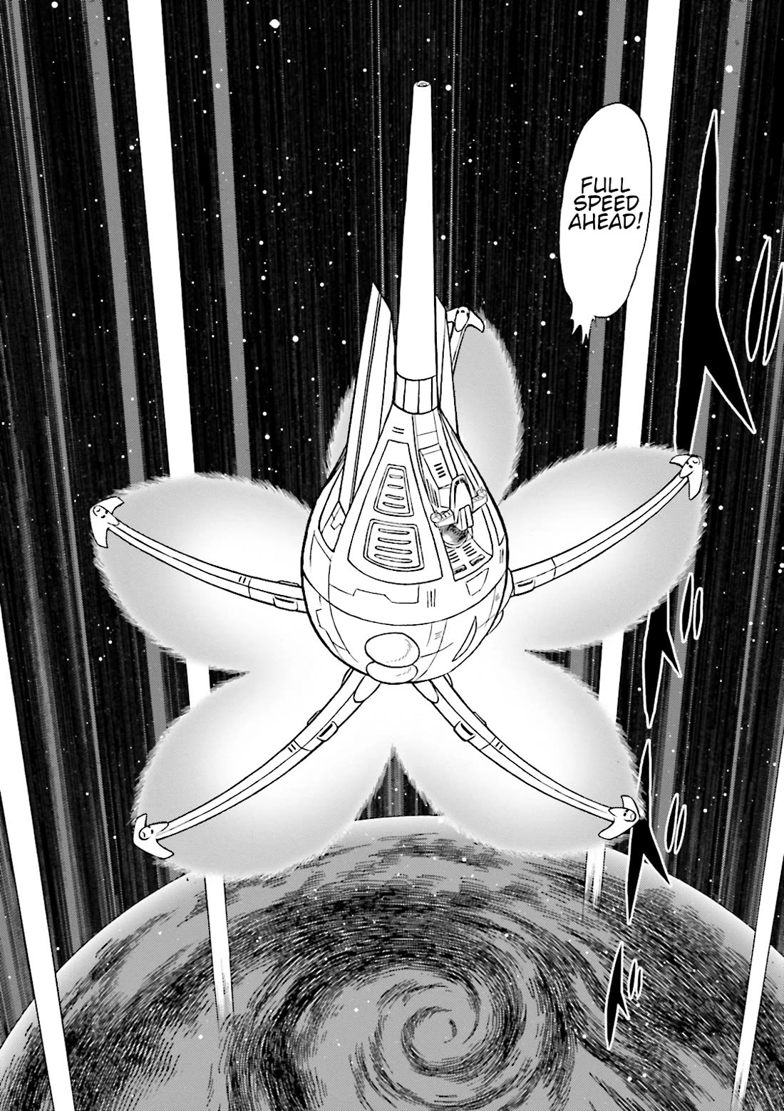 Kidou Senshi Crossbone Gundam Ghost Chapter 39 page 45 - Chapter 39: Determination