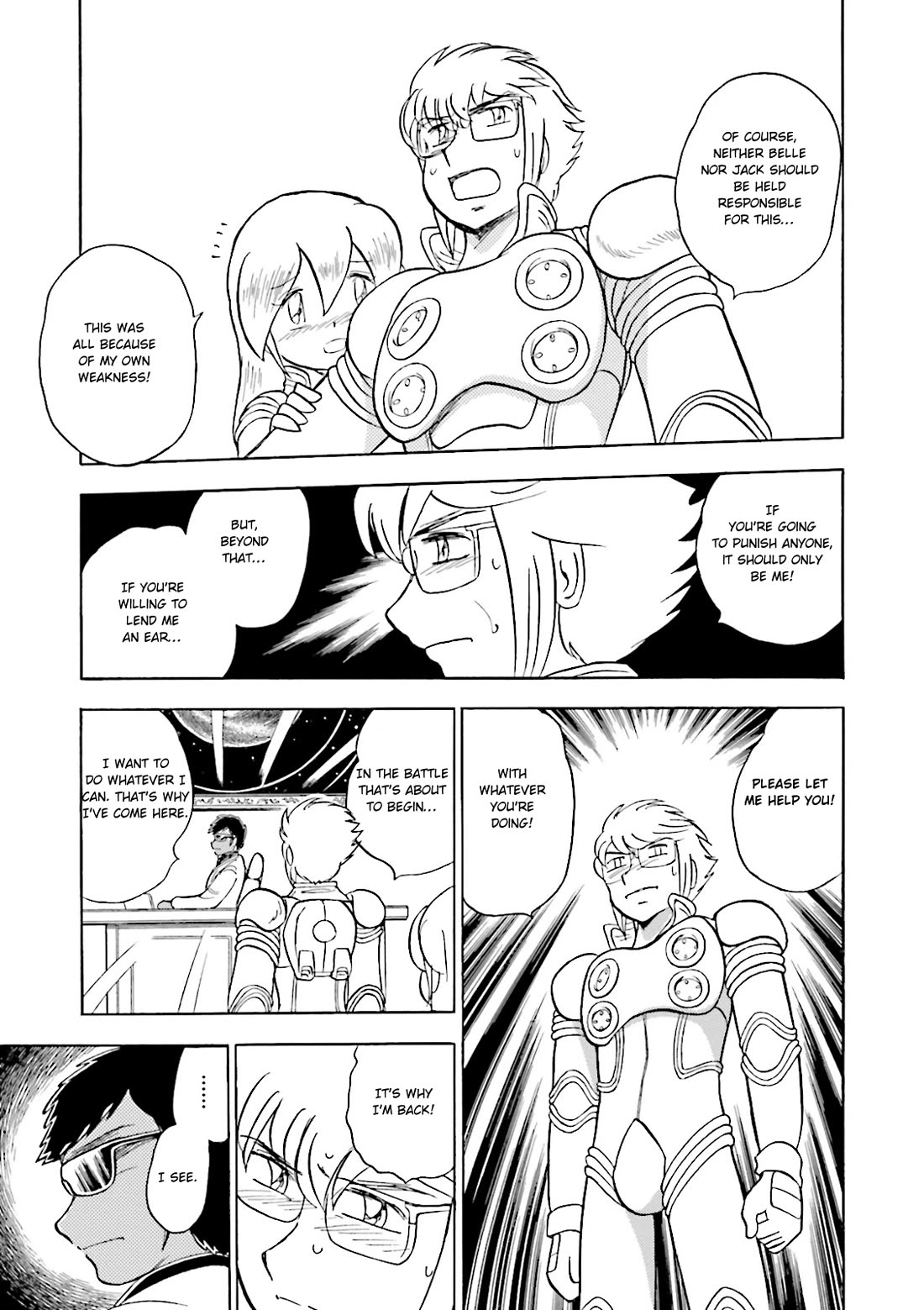 Kidou Senshi Crossbone Gundam Ghost Chapter 39 page 6 - Chapter 39: Determination