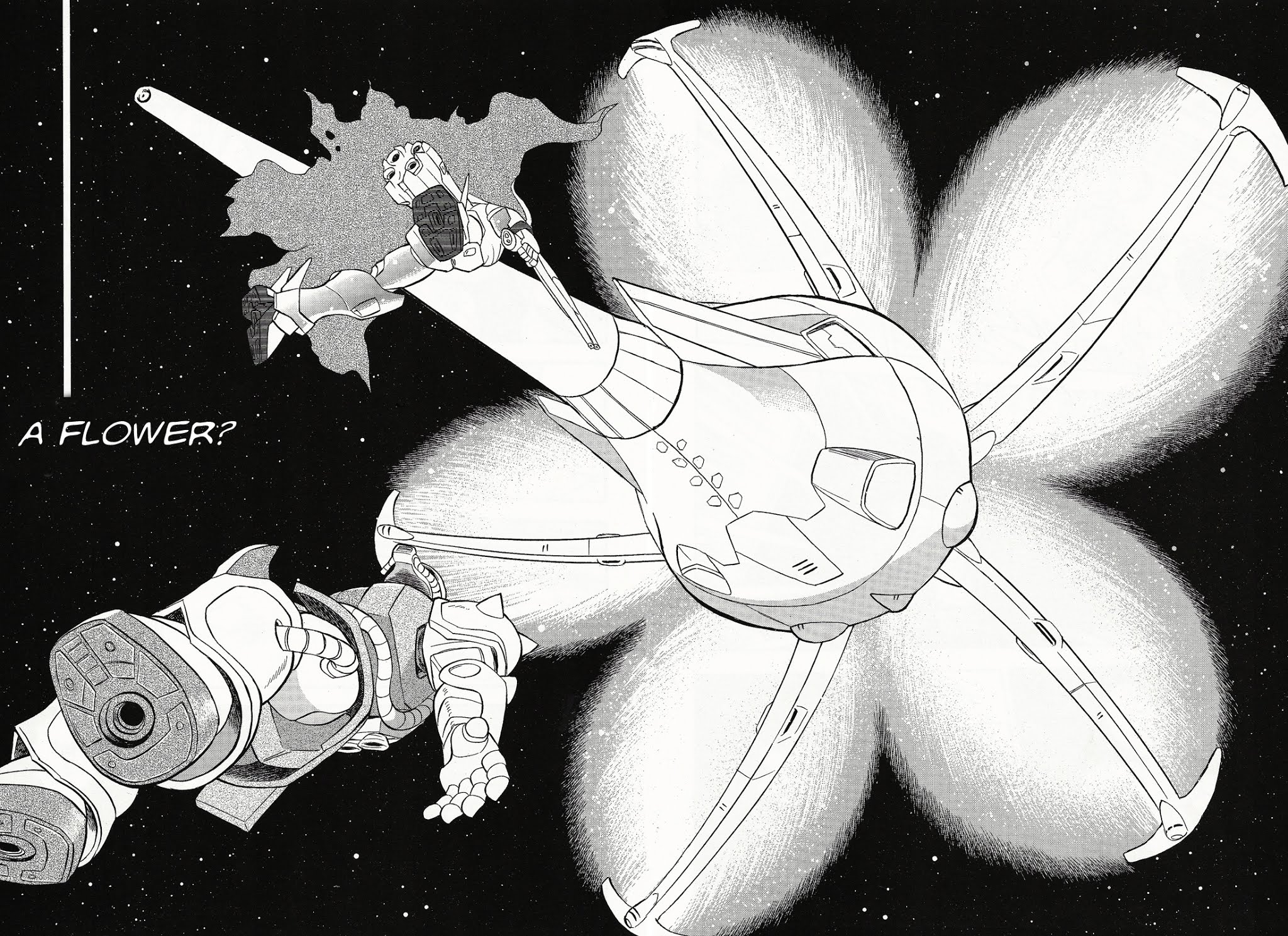 Kidou Senshi Crossbone Gundam Ghost Chapter 4 page 15 - Chapter 4: An Angel's Call