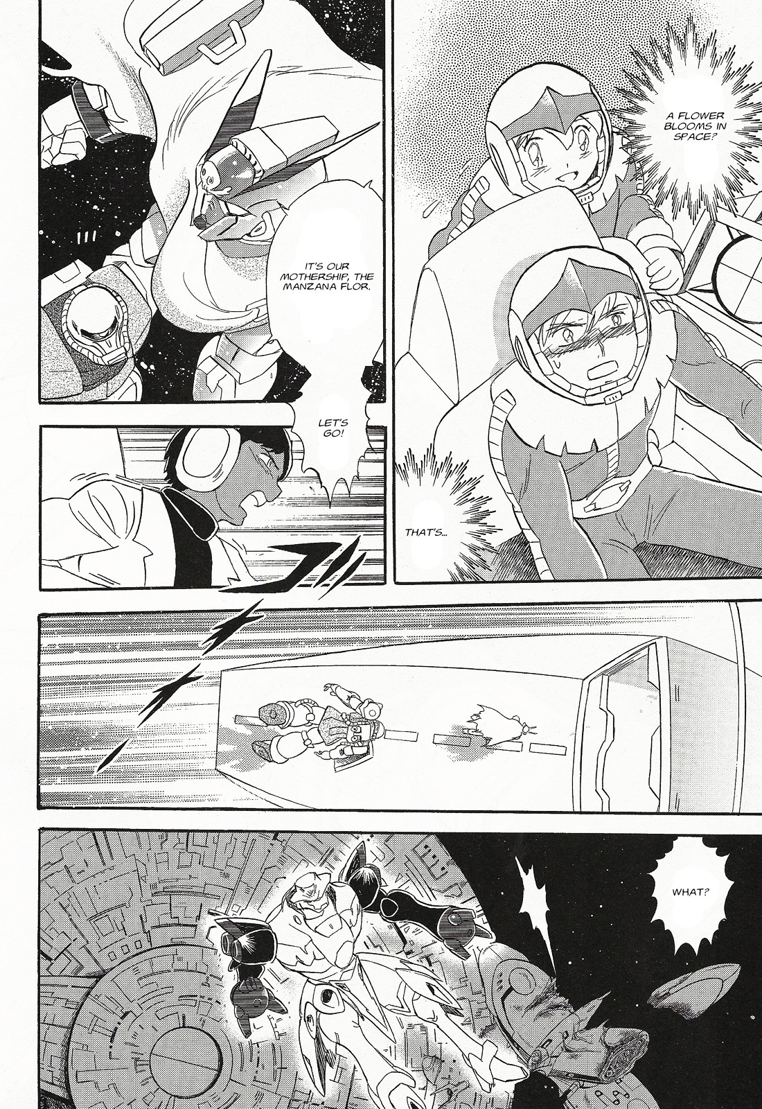 Kidou Senshi Crossbone Gundam Ghost Chapter 4 page 16 - Chapter 4: An Angel's Call