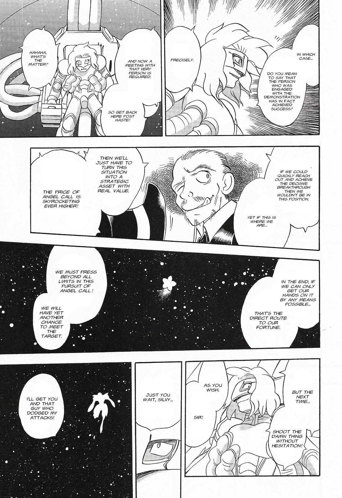 Kidou Senshi Crossbone Gundam Ghost Chapter 4 page 19 - Chapter 4: An Angel's Call