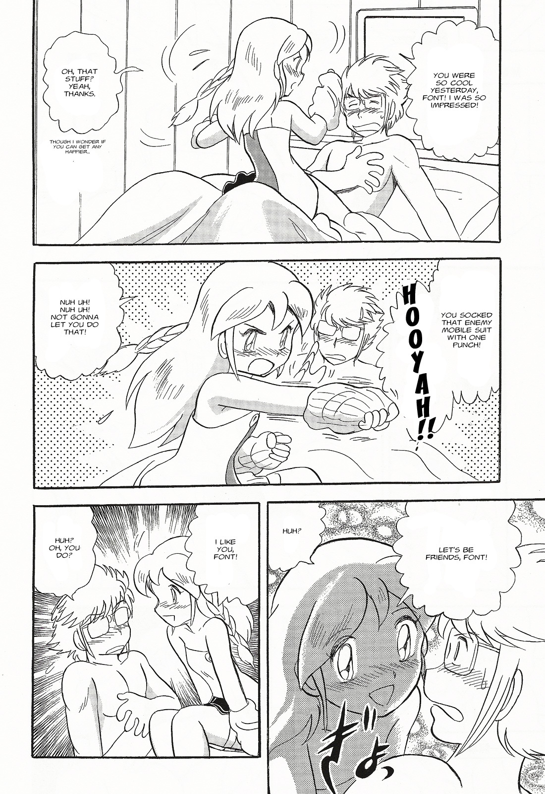 Kidou Senshi Crossbone Gundam Ghost Chapter 4 page 22 - Chapter 4: An Angel's Call