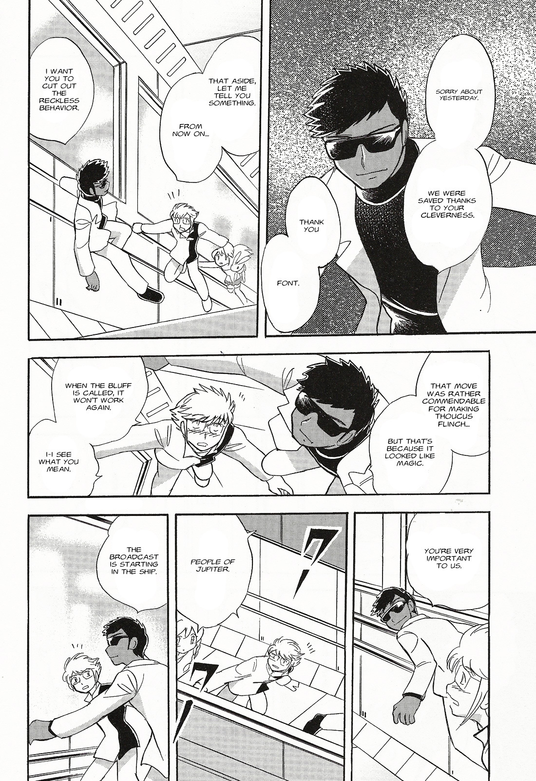 Kidou Senshi Crossbone Gundam Ghost Chapter 4 page 24 - Chapter 4: An Angel's Call