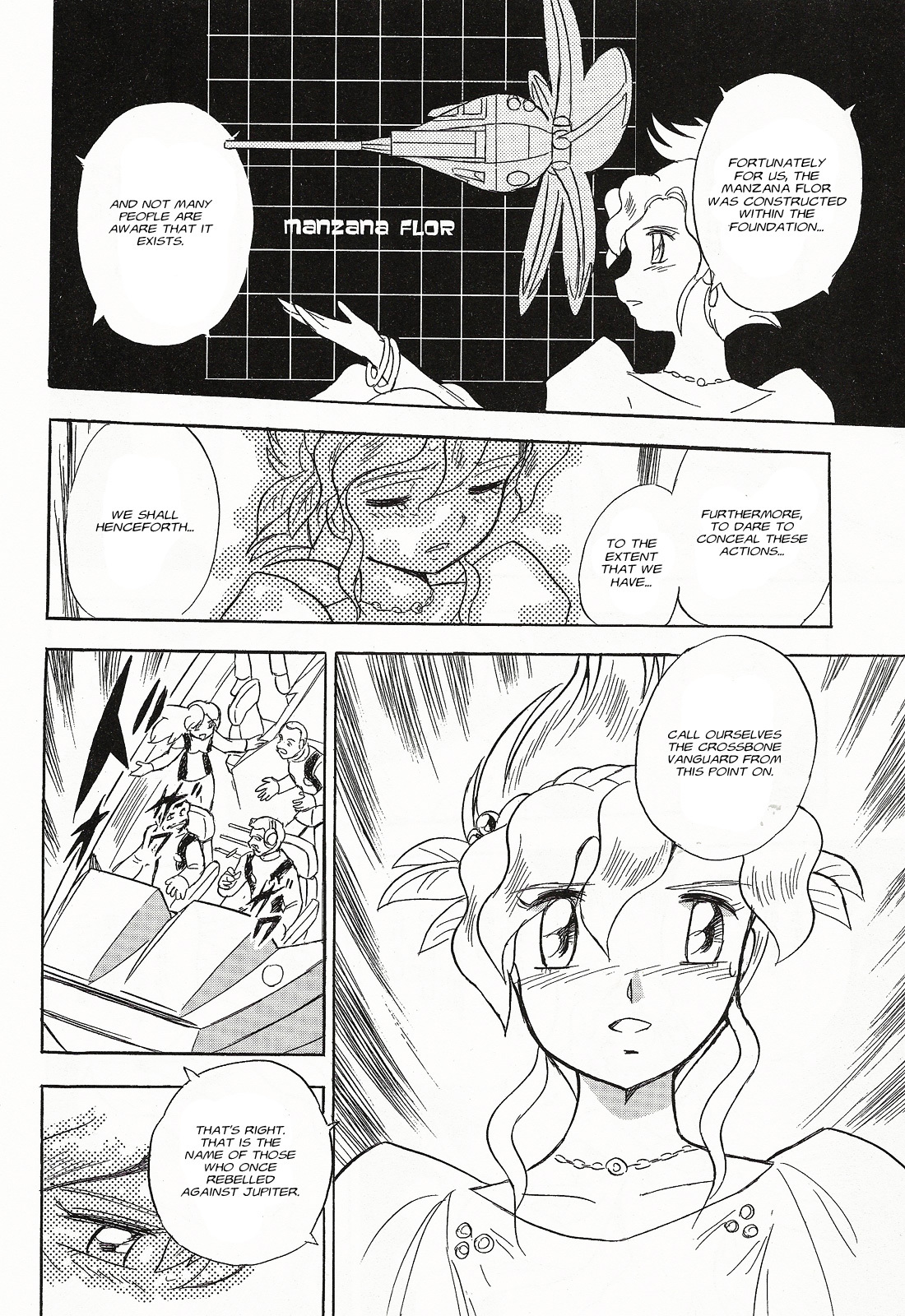 Kidou Senshi Crossbone Gundam Ghost Chapter 4 page 28 - Chapter 4: An Angel's Call