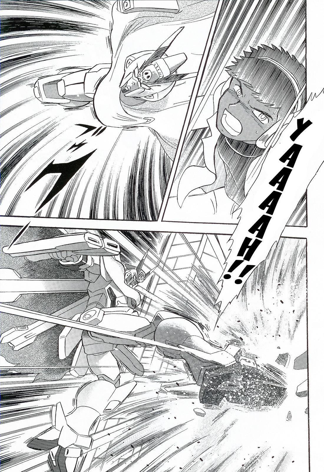 Kidou Senshi Crossbone Gundam Ghost Chapter 4 page 3 - Chapter 4: An Angel's Call