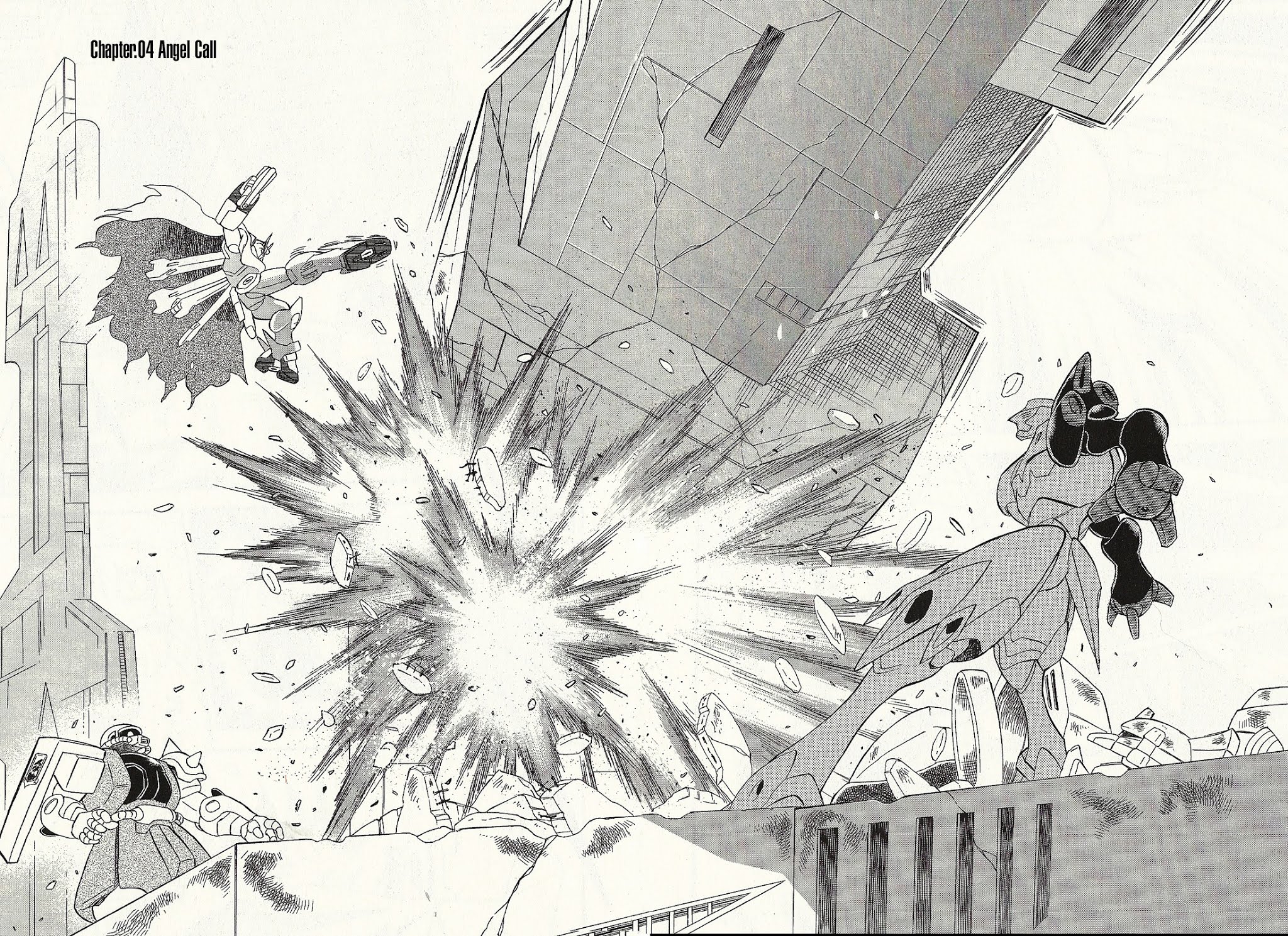 Kidou Senshi Crossbone Gundam Ghost Chapter 4 page 4 - Chapter 4: An Angel's Call