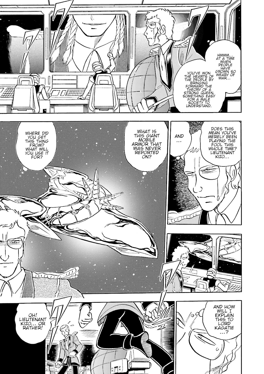 Kidou Senshi Crossbone Gundam Ghost Chapter 40 page 10 - Chapter 40: March of Nightmares