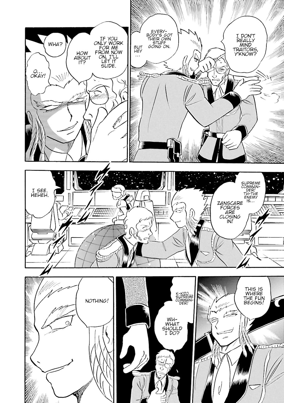Kidou Senshi Crossbone Gundam Ghost Chapter 40 page 13 - Chapter 40: March of Nightmares