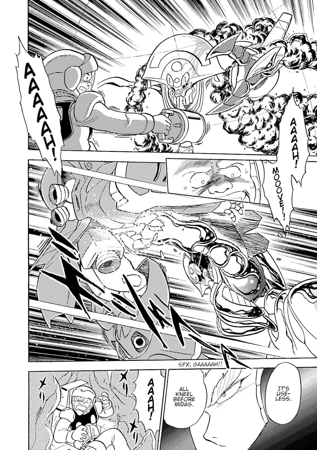 Kidou Senshi Crossbone Gundam Ghost Chapter 40 page 22 - Chapter 40: March of Nightmares