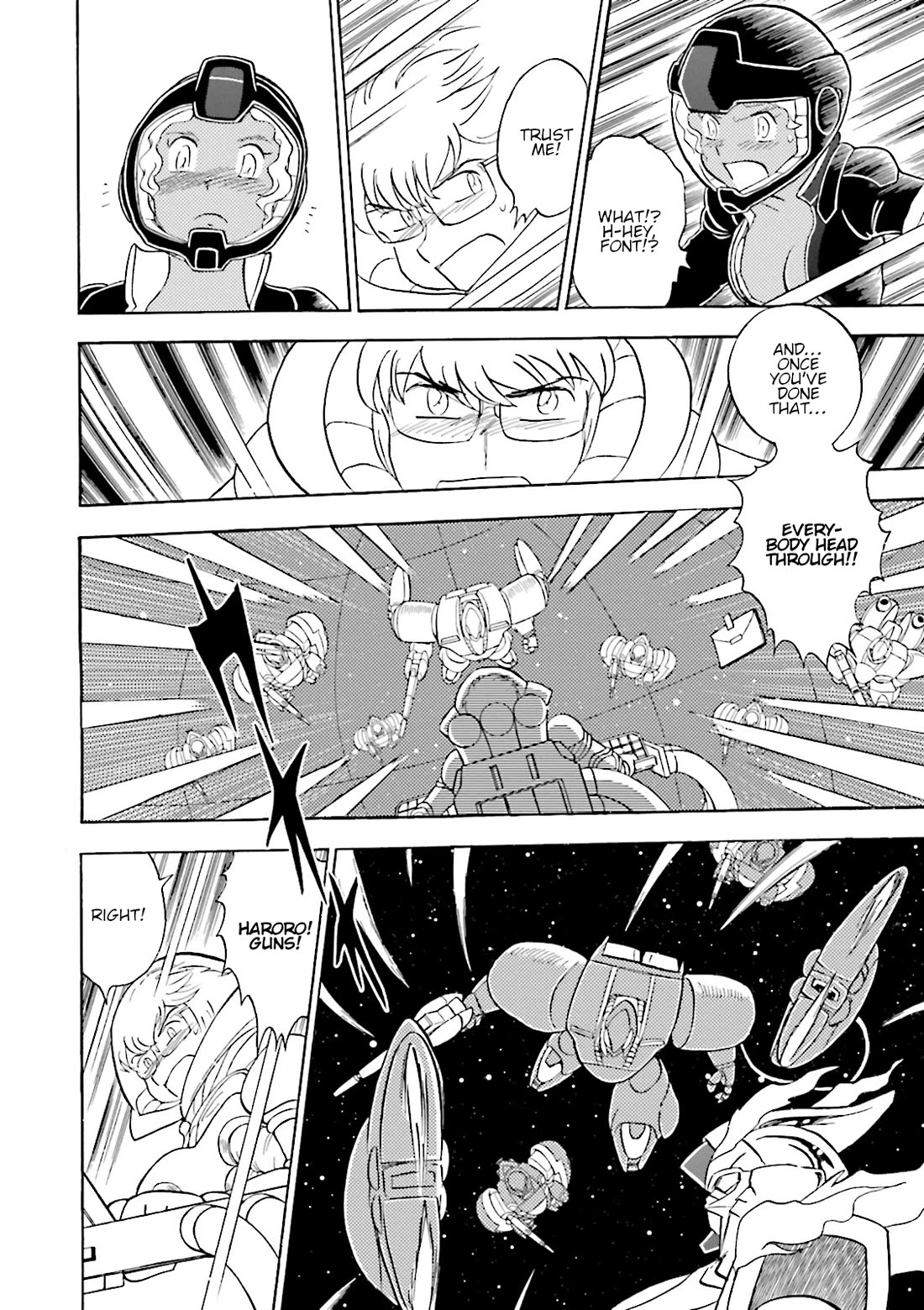 Kidou Senshi Crossbone Gundam Ghost Chapter 41 page 32 - Chapter 41: Roar Of Silver