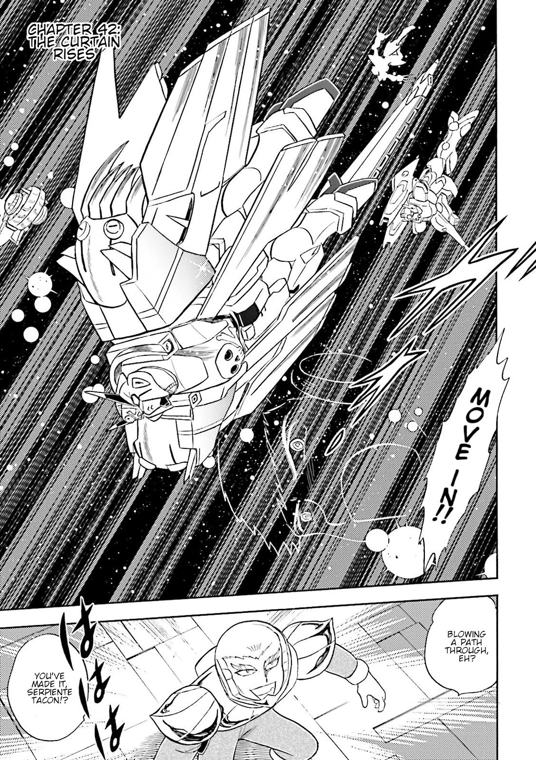 Kidou Senshi Crossbone Gundam Ghost Chapter 42 page 1 - Chapter 42: The Curtian Rises