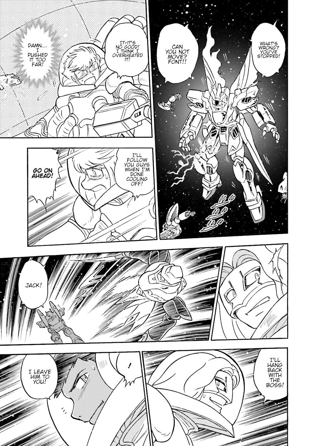 Kidou Senshi Crossbone Gundam Ghost Chapter 42 page 14 - Chapter 42: The Curtian Rises