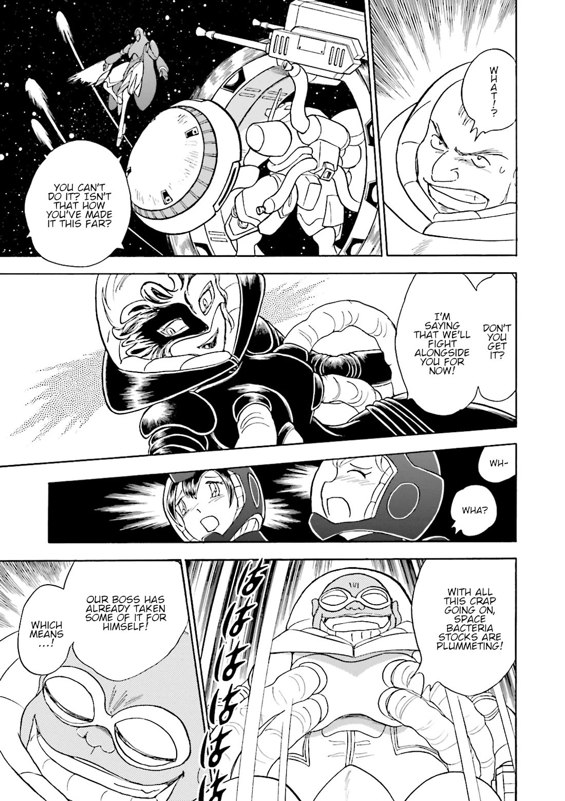 Kidou Senshi Crossbone Gundam Ghost Chapter 42 page 36 - Chapter 42: The Curtian Rises