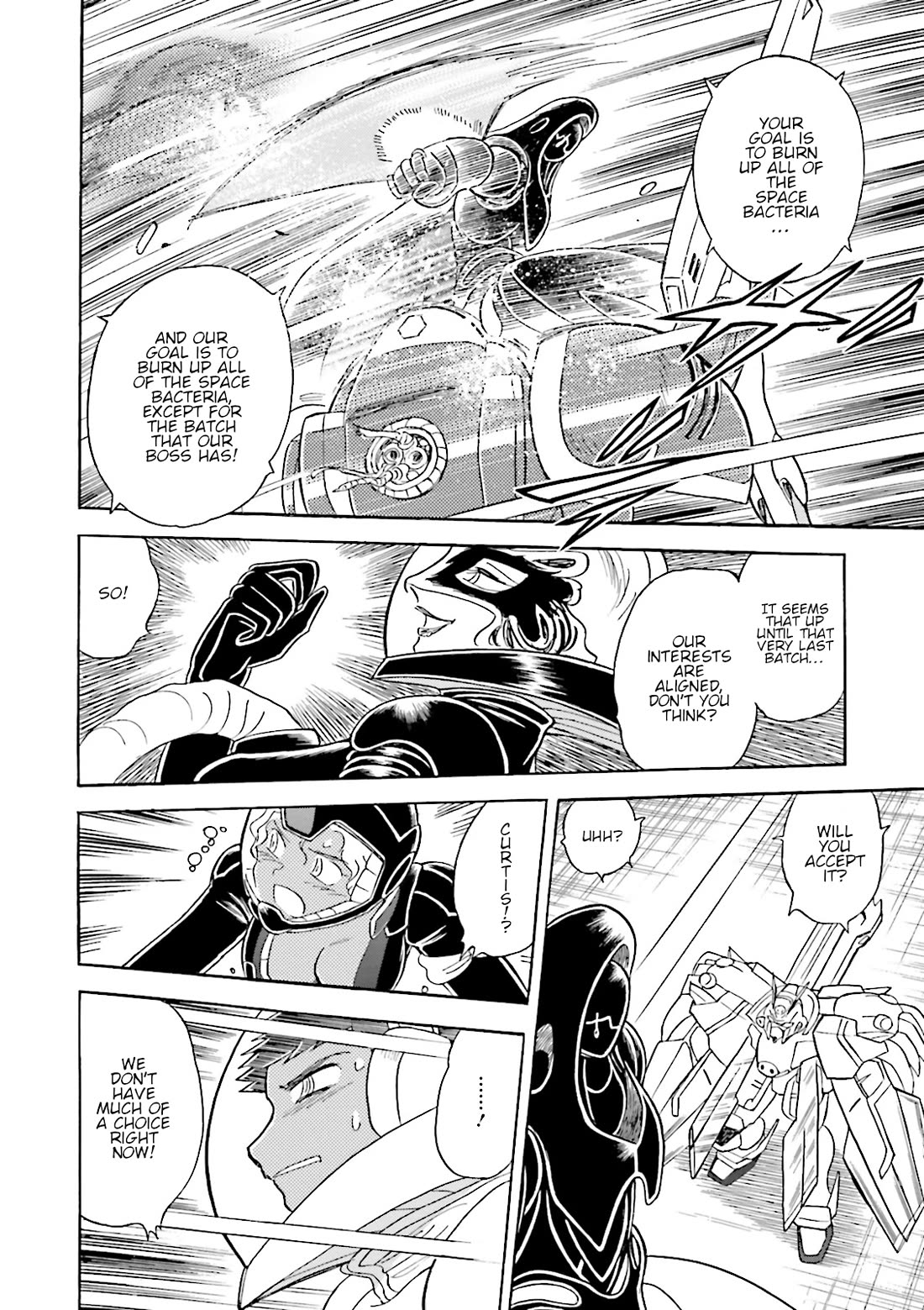 Kidou Senshi Crossbone Gundam Ghost Chapter 42 page 37 - Chapter 42: The Curtian Rises