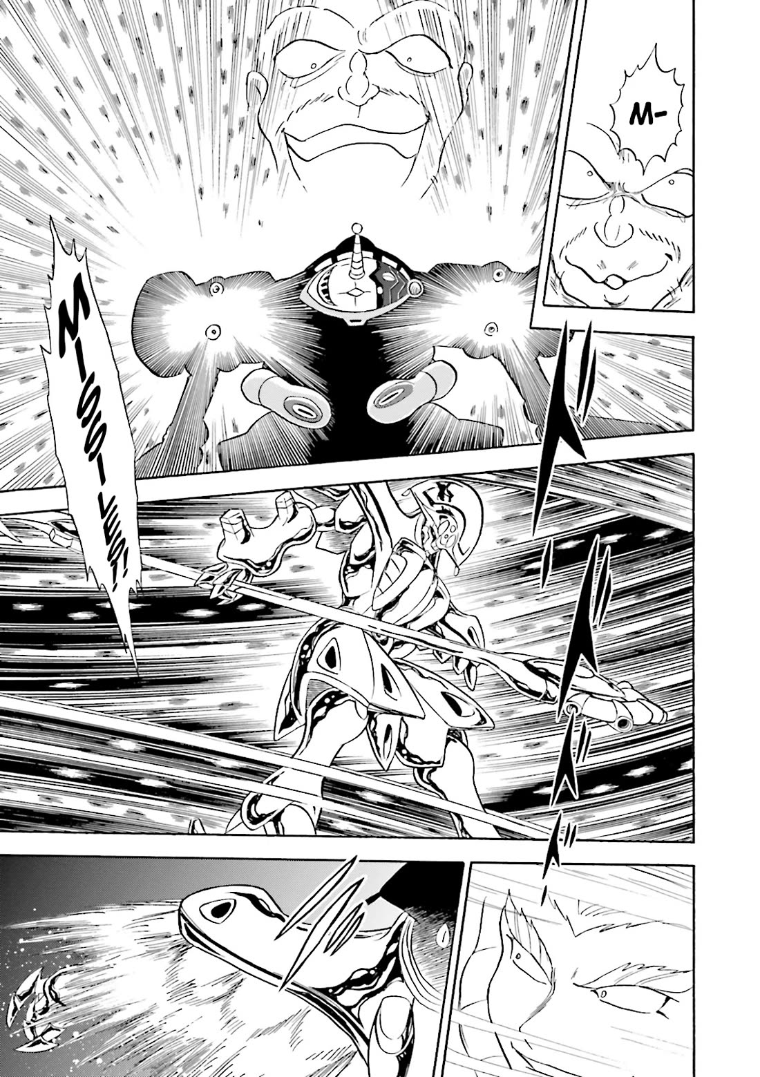 Kidou Senshi Crossbone Gundam Ghost Chapter 43 page 19 - Chapter 43: The Jester VS. The Golden King