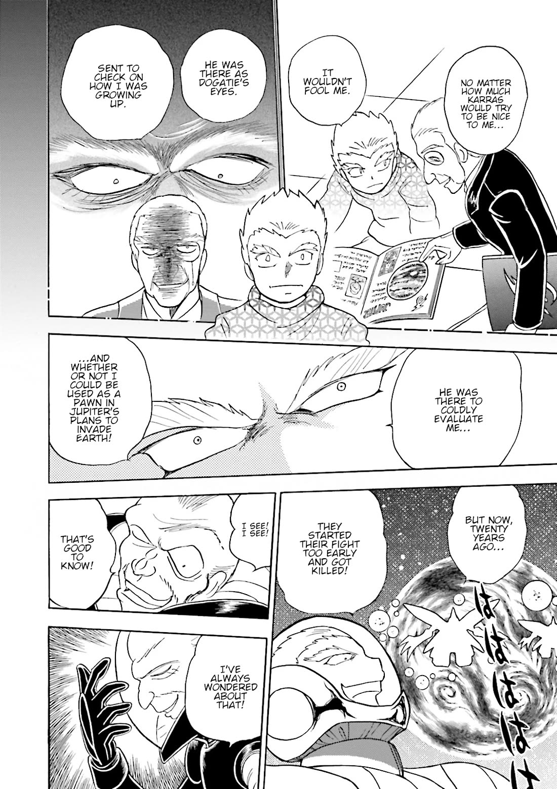 Kidou Senshi Crossbone Gundam Ghost Chapter 43 page 24 - Chapter 43: The Jester VS. The Golden King