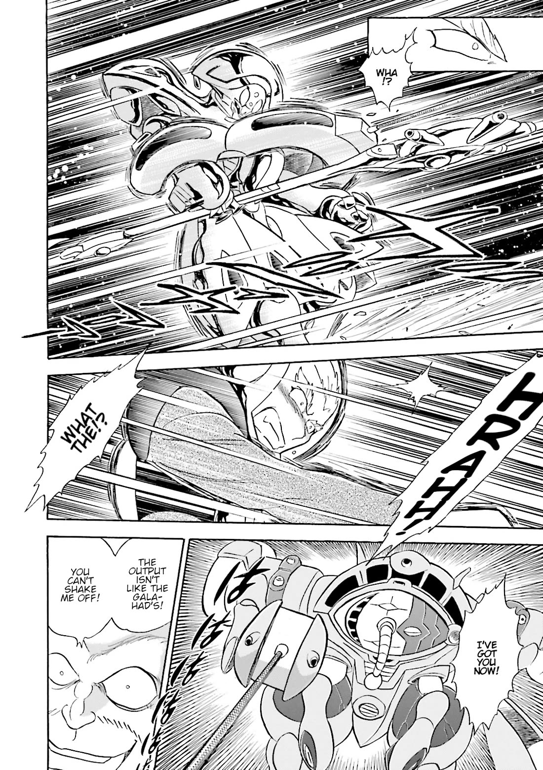 Kidou Senshi Crossbone Gundam Ghost Chapter 43 page 28 - Chapter 43: The Jester VS. The Golden King
