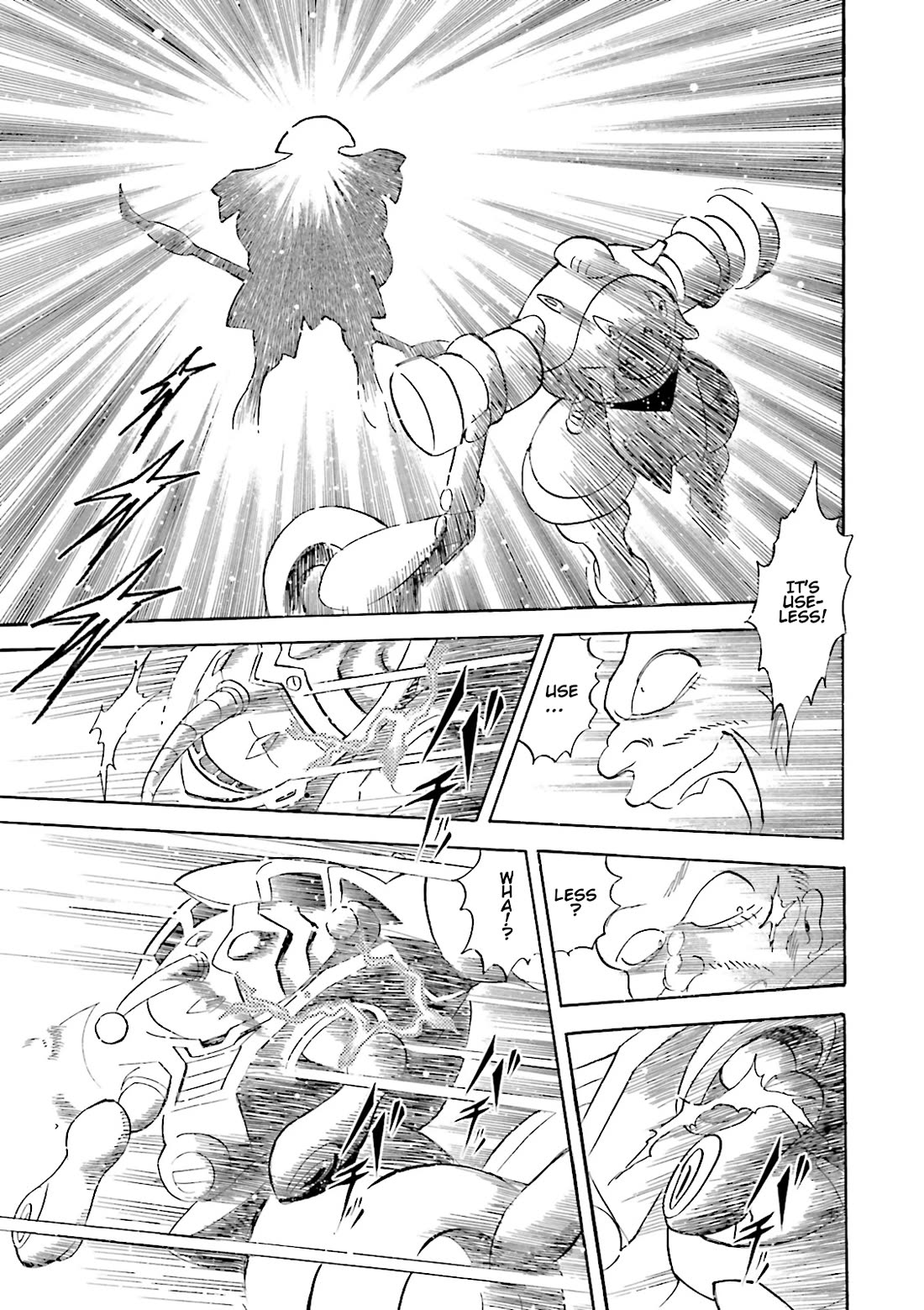 Kidou Senshi Crossbone Gundam Ghost Chapter 43 page 33 - Chapter 43: The Jester VS. The Golden King
