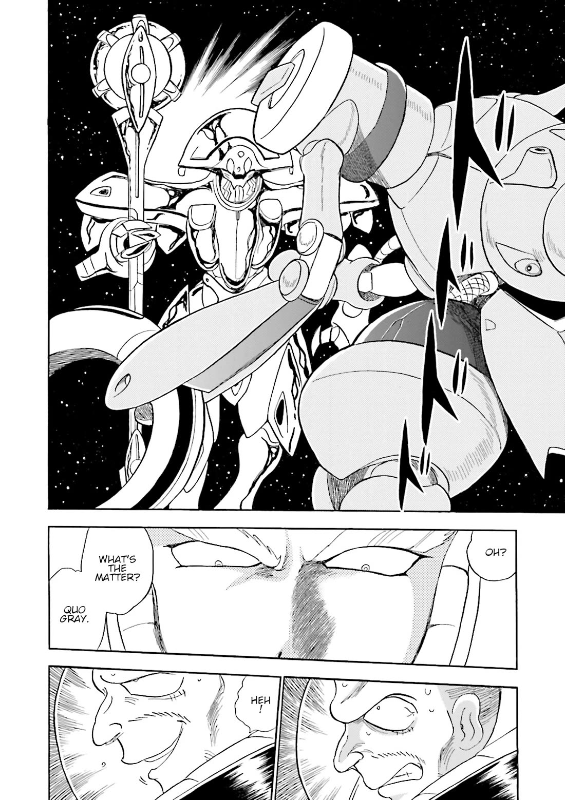 Kidou Senshi Crossbone Gundam Ghost Chapter 43 page 39 - Chapter 43: The Jester VS. The Golden King