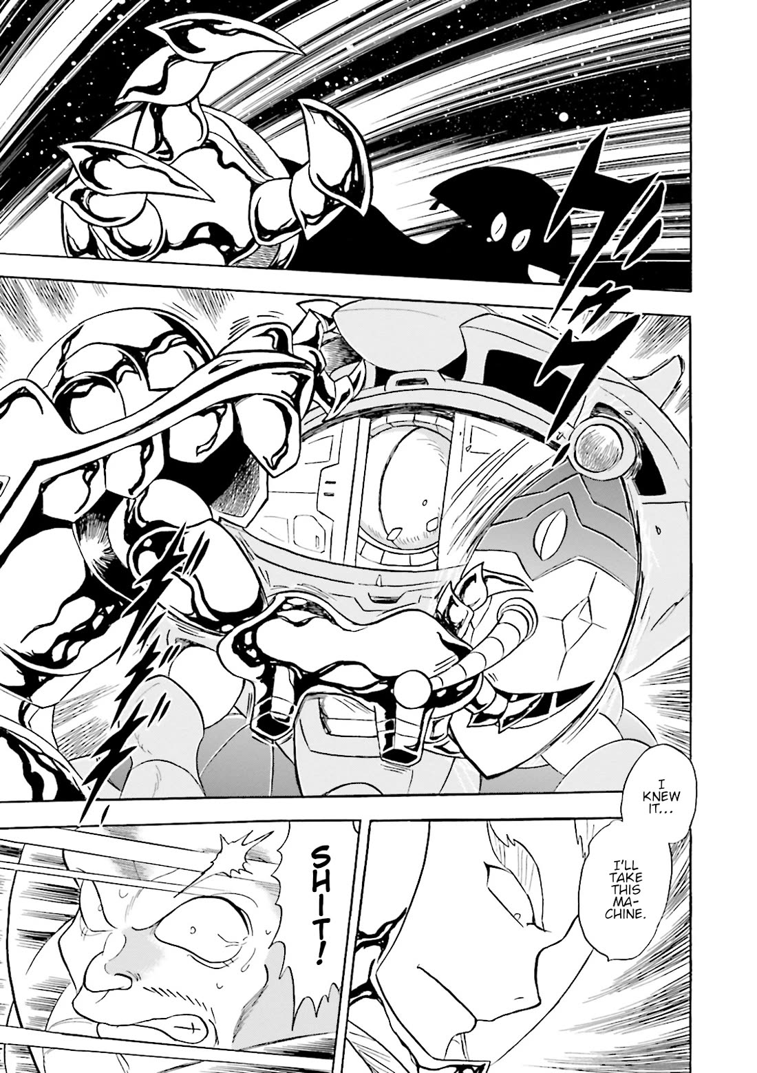 Kidou Senshi Crossbone Gundam Ghost Chapter 43 page 42 - Chapter 43: The Jester VS. The Golden King