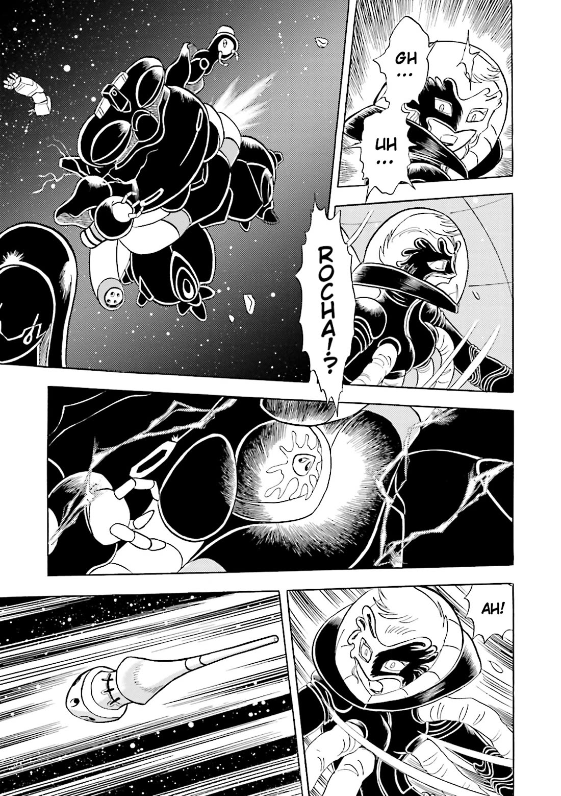 Kidou Senshi Crossbone Gundam Ghost Chapter 43 page 44 - Chapter 43: The Jester VS. The Golden King