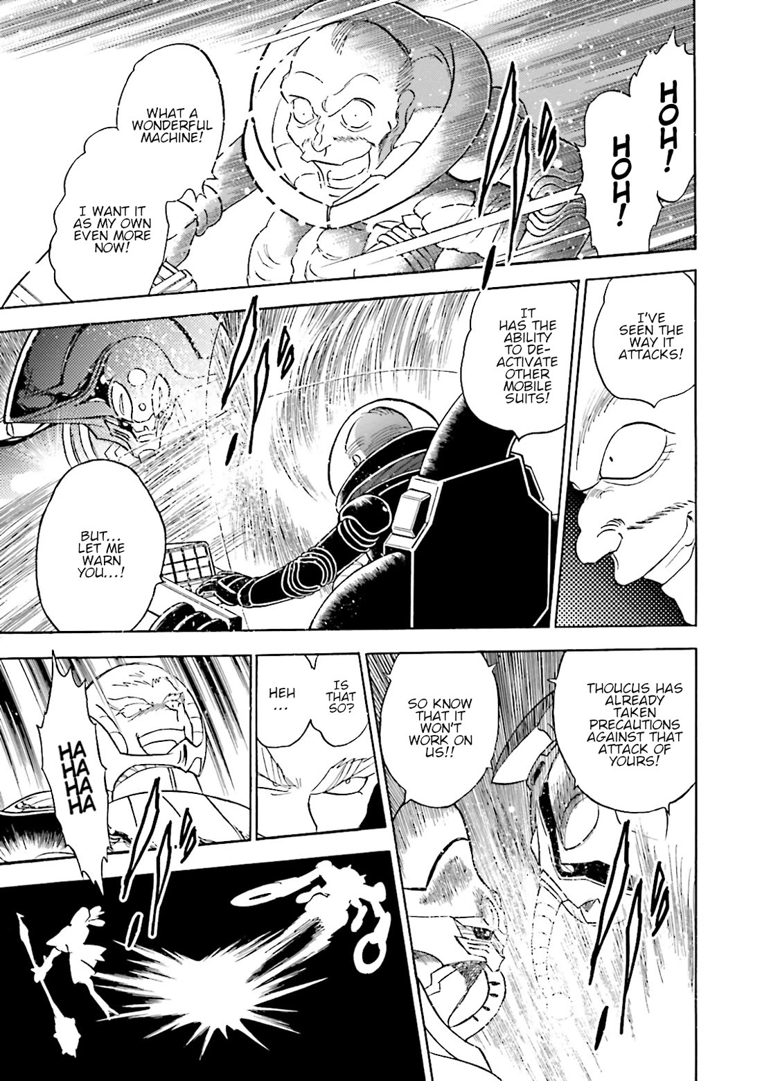 Kidou Senshi Crossbone Gundam Ghost Chapter 43 page 6 - Chapter 43: The Jester VS. The Golden King