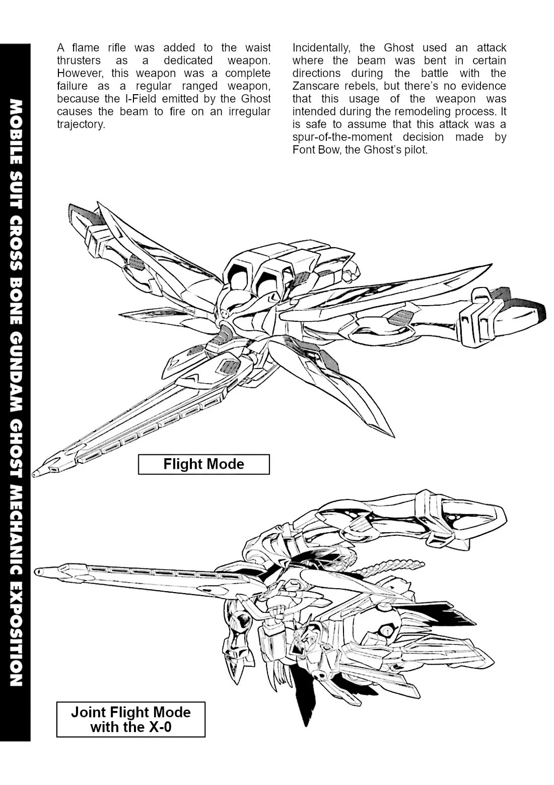 Kidou Senshi Crossbone Gundam Ghost Chapter 44.5 page 3 - Chapter 44.5: Volume 10 Mechanical Notes