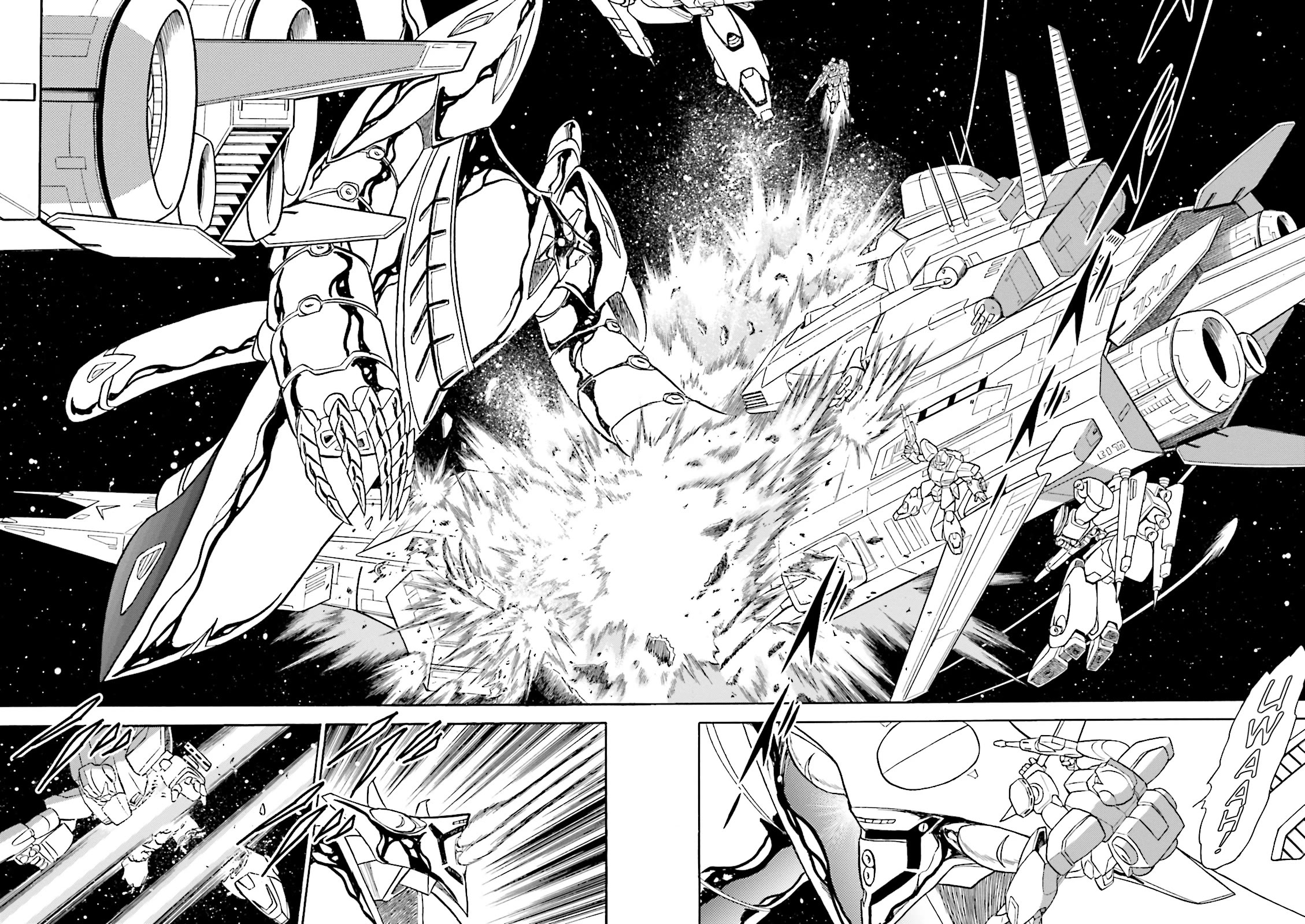 Kidou Senshi Crossbone Gundam Ghost Chapter 44 page 17 - Chapter 44: Hi • Ka • Ri