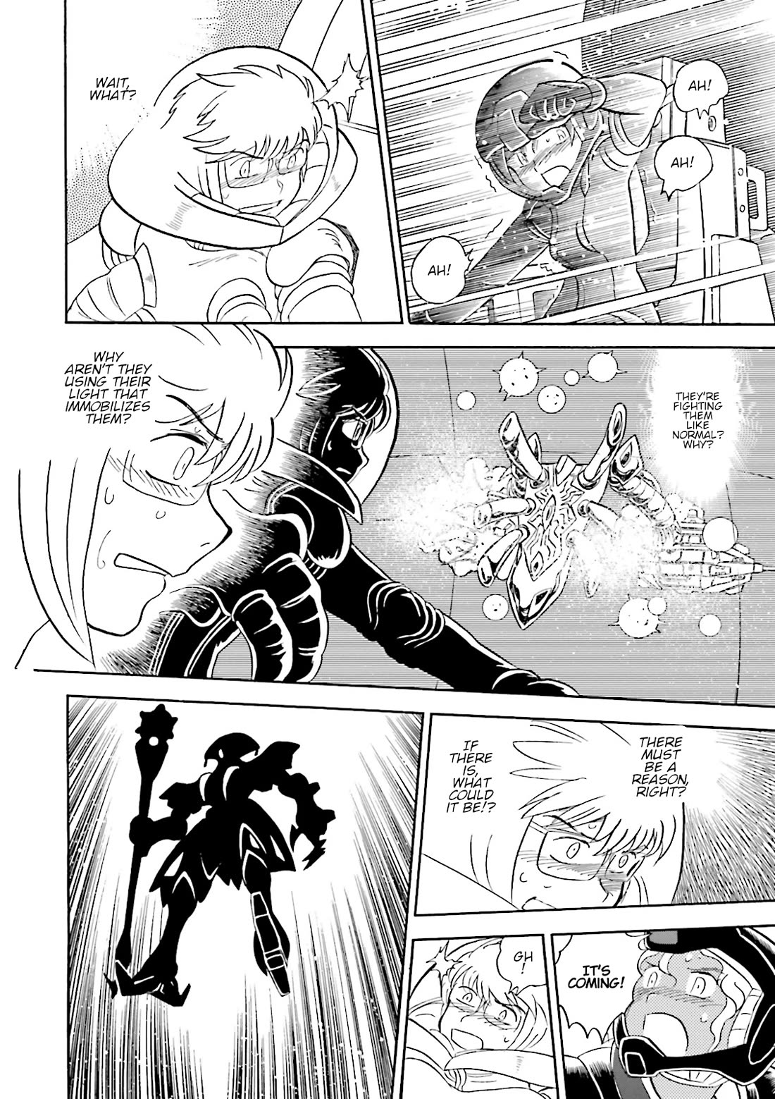 Kidou Senshi Crossbone Gundam Ghost Chapter 44 page 18 - Chapter 44: Hi • Ka • Ri