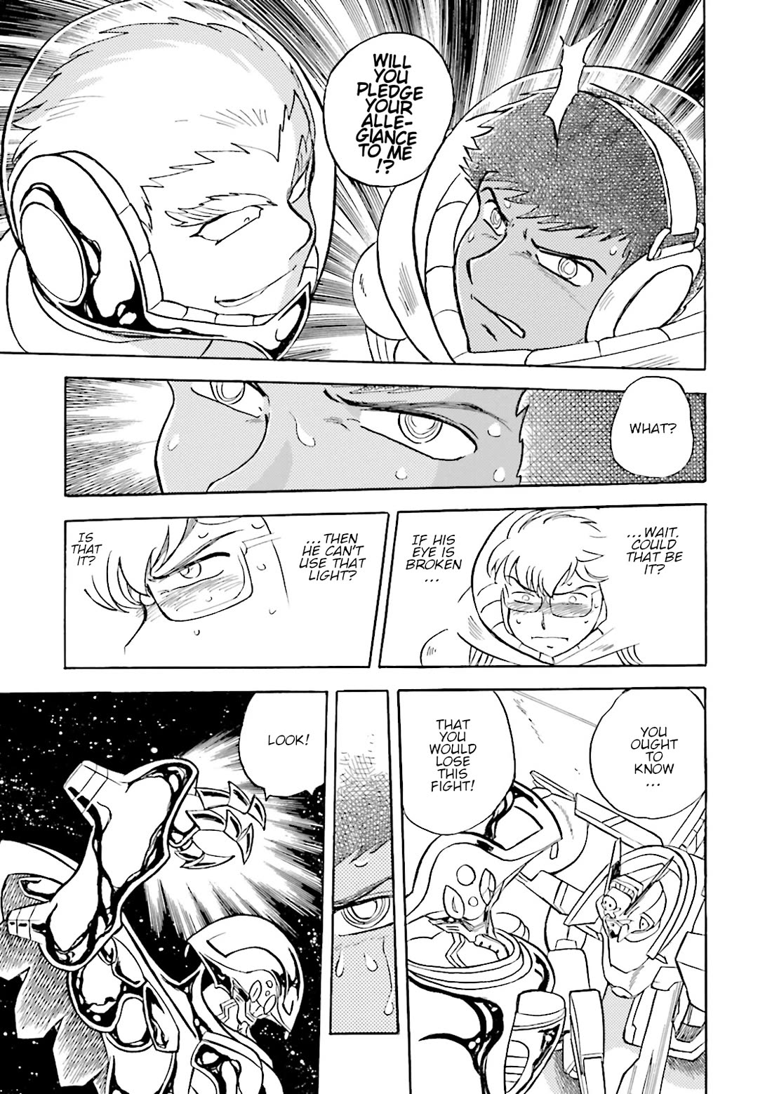 Kidou Senshi Crossbone Gundam Ghost Chapter 44 page 21 - Chapter 44: Hi • Ka • Ri