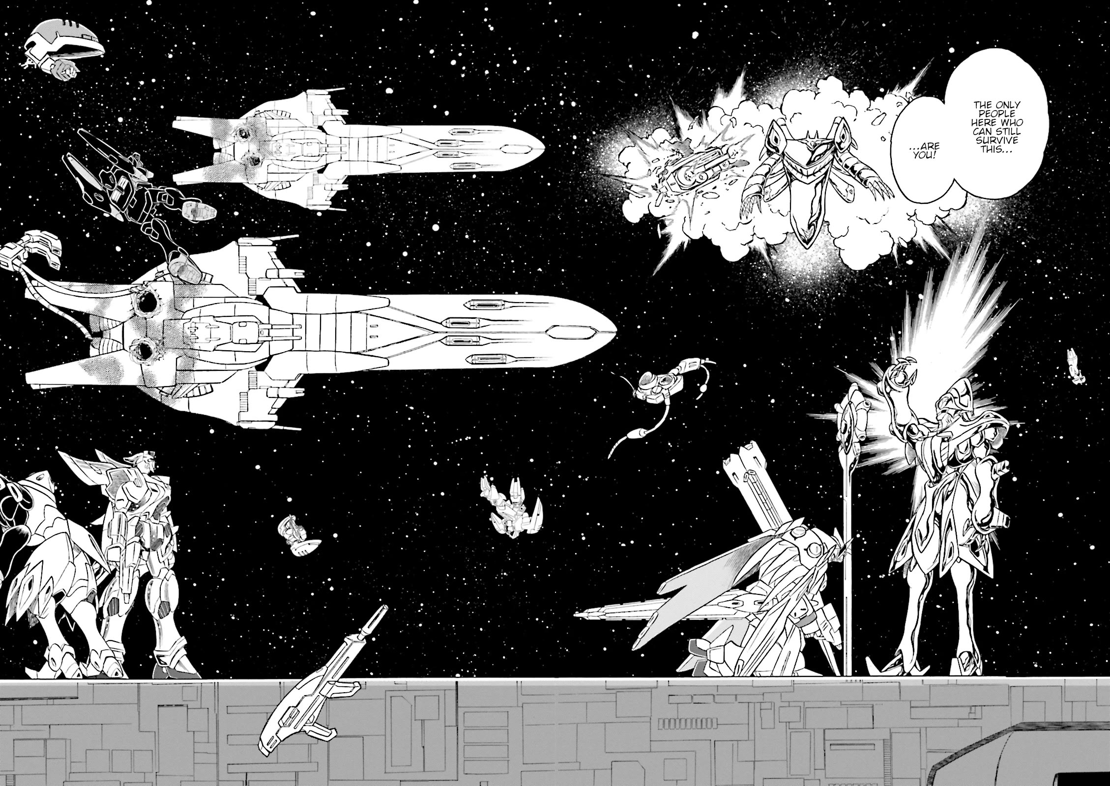 Kidou Senshi Crossbone Gundam Ghost Chapter 44 page 22 - Chapter 44: Hi • Ka • Ri