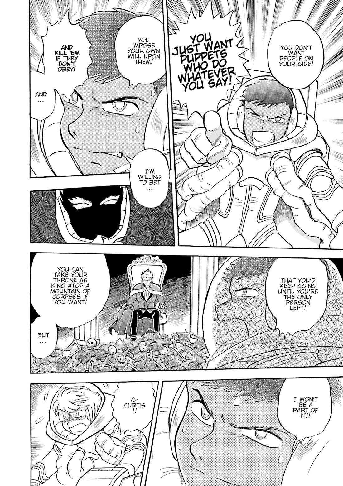 Kidou Senshi Crossbone Gundam Ghost Chapter 44 page 27 - Chapter 44: Hi • Ka • Ri