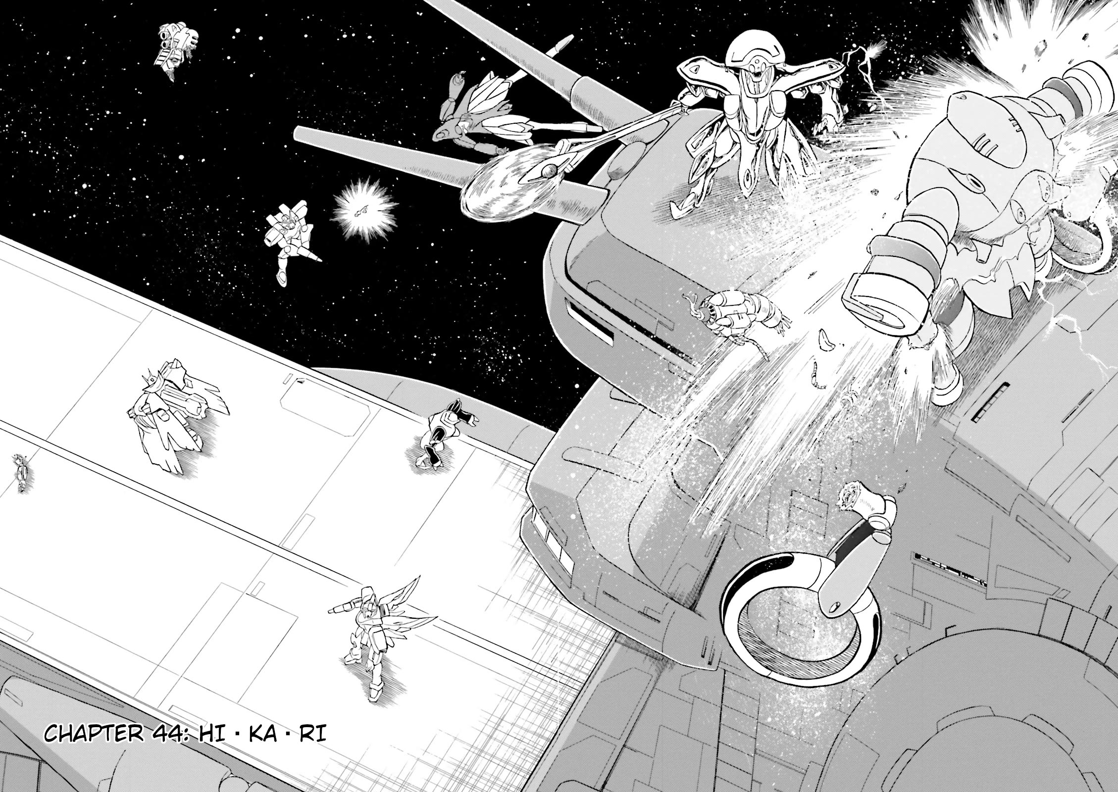 Kidou Senshi Crossbone Gundam Ghost Chapter 44 page 4 - Chapter 44: Hi • Ka • Ri