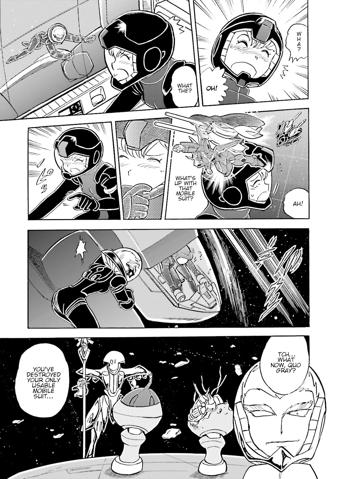 Kidou Senshi Crossbone Gundam Ghost Chapter 44 page 8 - Chapter 44: Hi • Ka • Ri