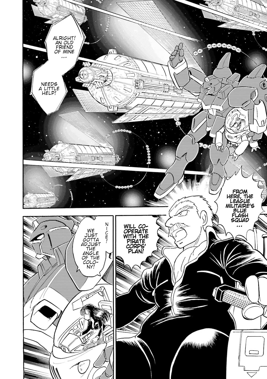 Kidou Senshi Crossbone Gundam Ghost Chapter 45 page 13 - Chapter 45: A Thousand Lights In The Cosmos