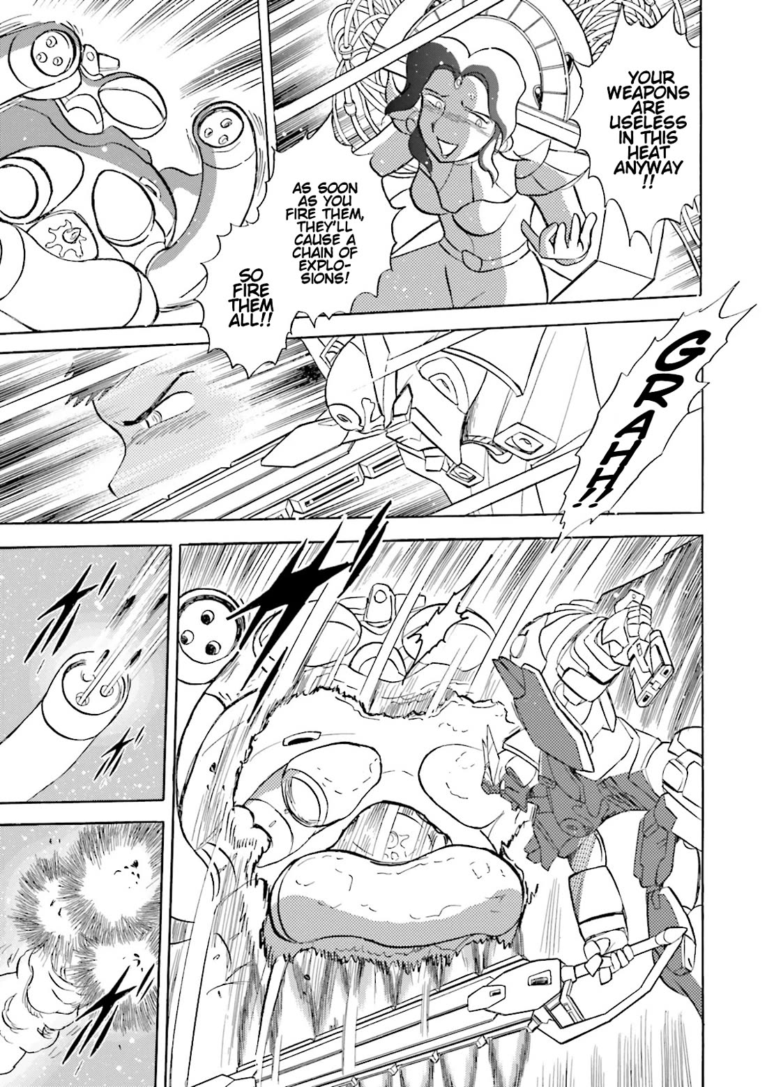 Kidou Senshi Crossbone Gundam Ghost Chapter 46 page 10 - Chapter 46: Vortex of Chaos