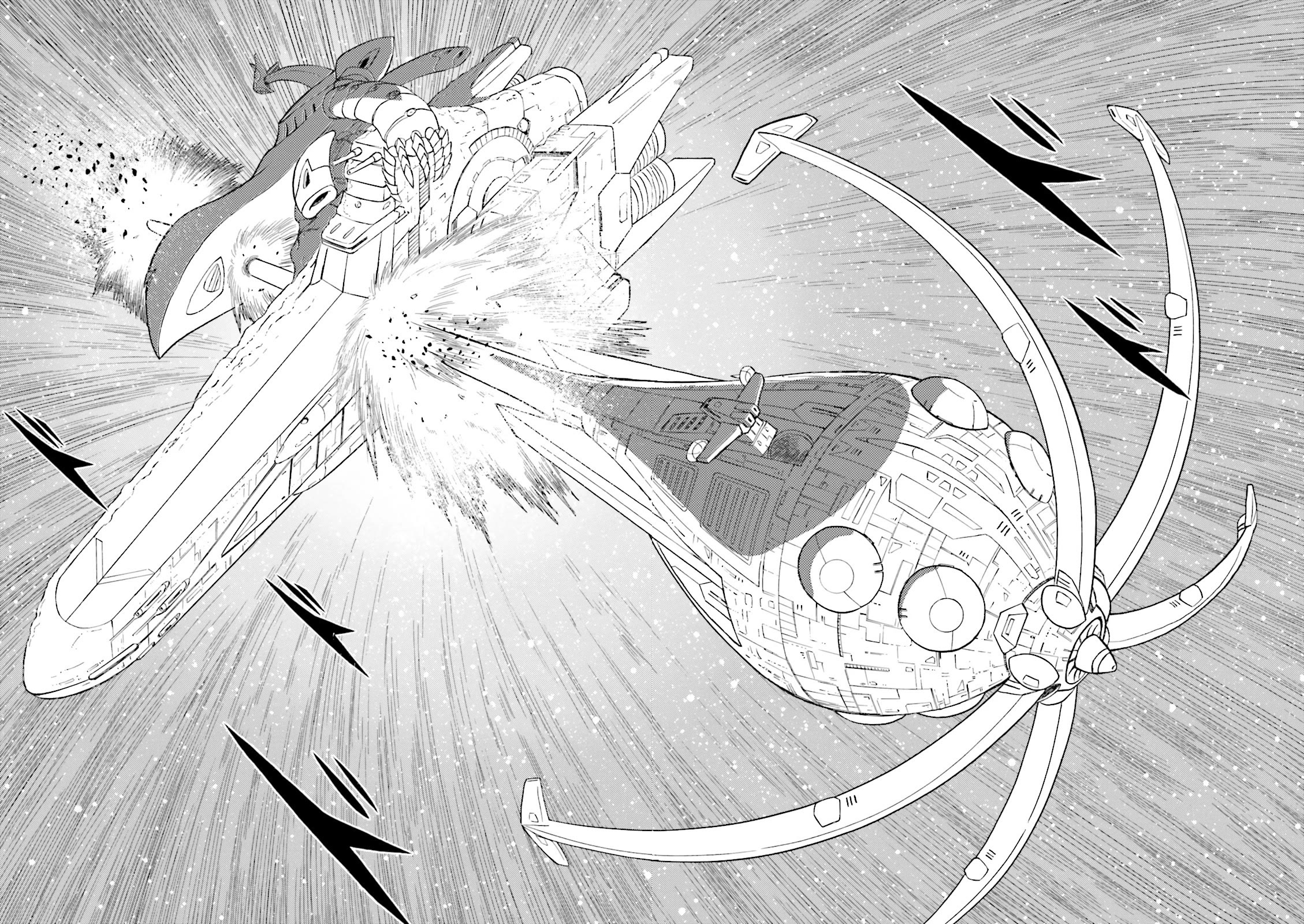 Kidou Senshi Crossbone Gundam Ghost Chapter 46 page 27 - Chapter 46: Vortex of Chaos