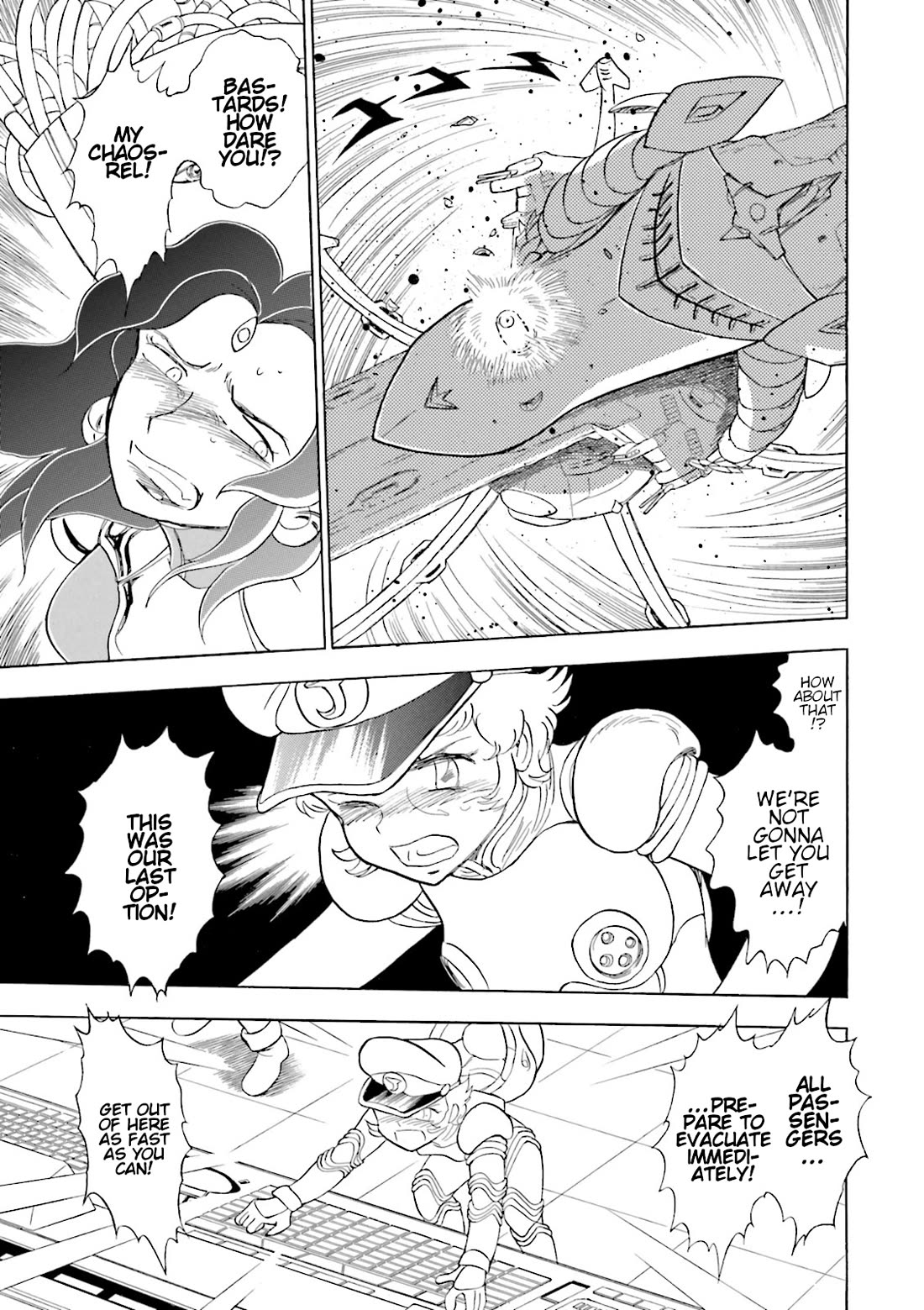 Kidou Senshi Crossbone Gundam Ghost Chapter 46 page 29 - Chapter 46: Vortex of Chaos