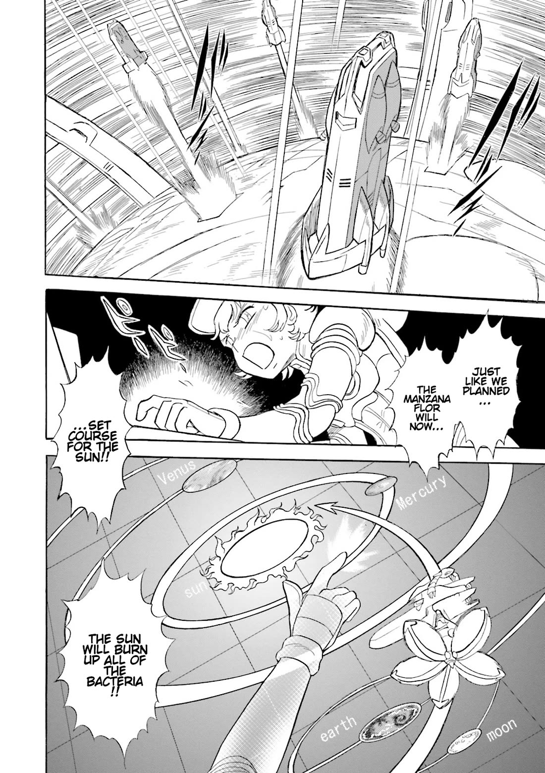 Kidou Senshi Crossbone Gundam Ghost Chapter 46 page 30 - Chapter 46: Vortex of Chaos