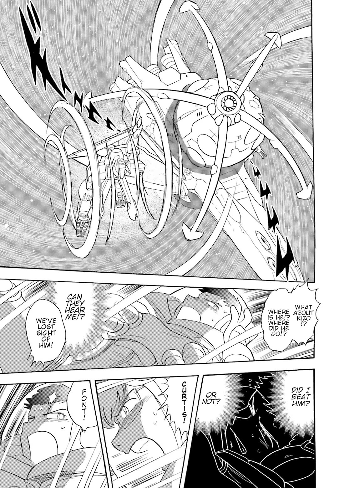 Kidou Senshi Crossbone Gundam Ghost Chapter 46 page 31 - Chapter 46: Vortex of Chaos