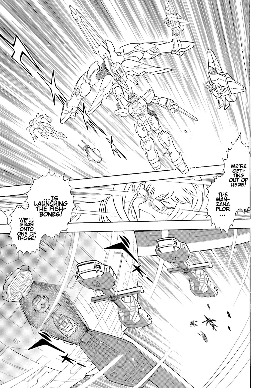 Kidou Senshi Crossbone Gundam Ghost Chapter 46 page 33 - Chapter 46: Vortex of Chaos