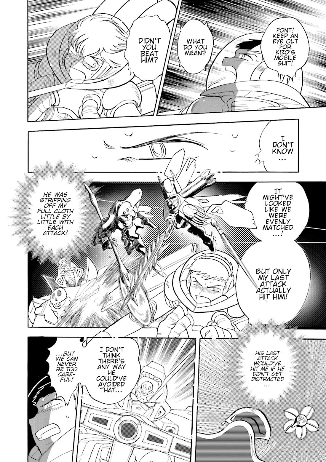 Kidou Senshi Crossbone Gundam Ghost Chapter 46 page 34 - Chapter 46: Vortex of Chaos