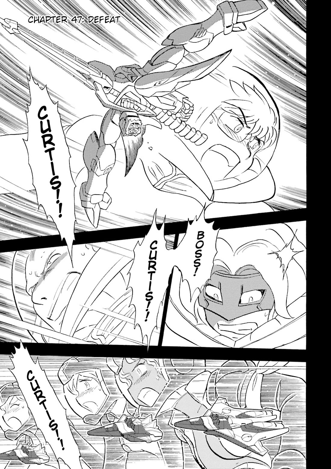 Kidou Senshi Crossbone Gundam Ghost Chapter 47 page 1 - Chapter 47: Defeat