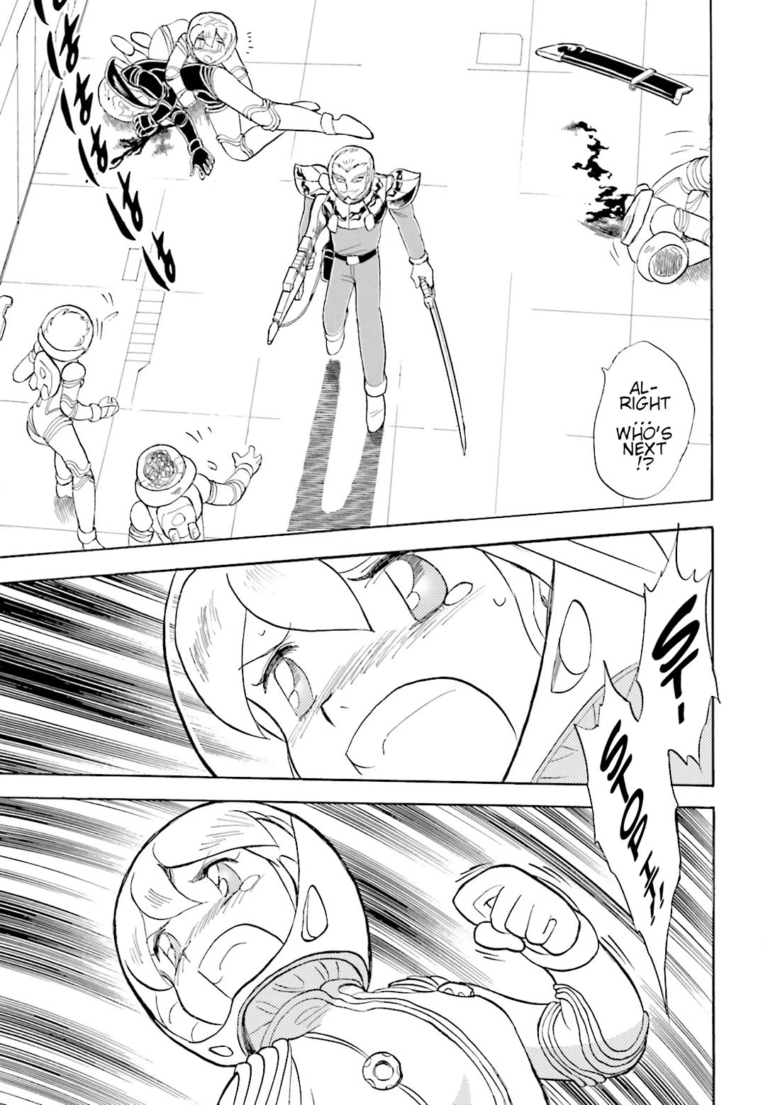 Kidou Senshi Crossbone Gundam Ghost Chapter 47 page 27 - Chapter 47: Defeat