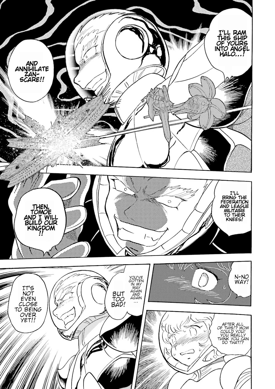 Kidou Senshi Crossbone Gundam Ghost Chapter 47 page 35 - Chapter 47: Defeat