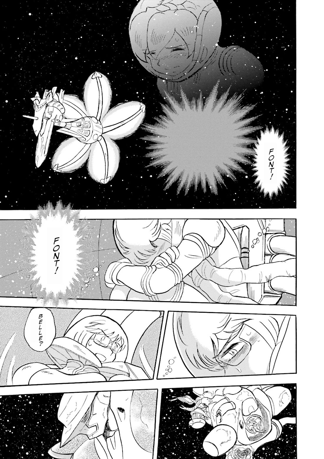 Kidou Senshi Crossbone Gundam Ghost Chapter 47 page 37 - Chapter 47: Defeat
