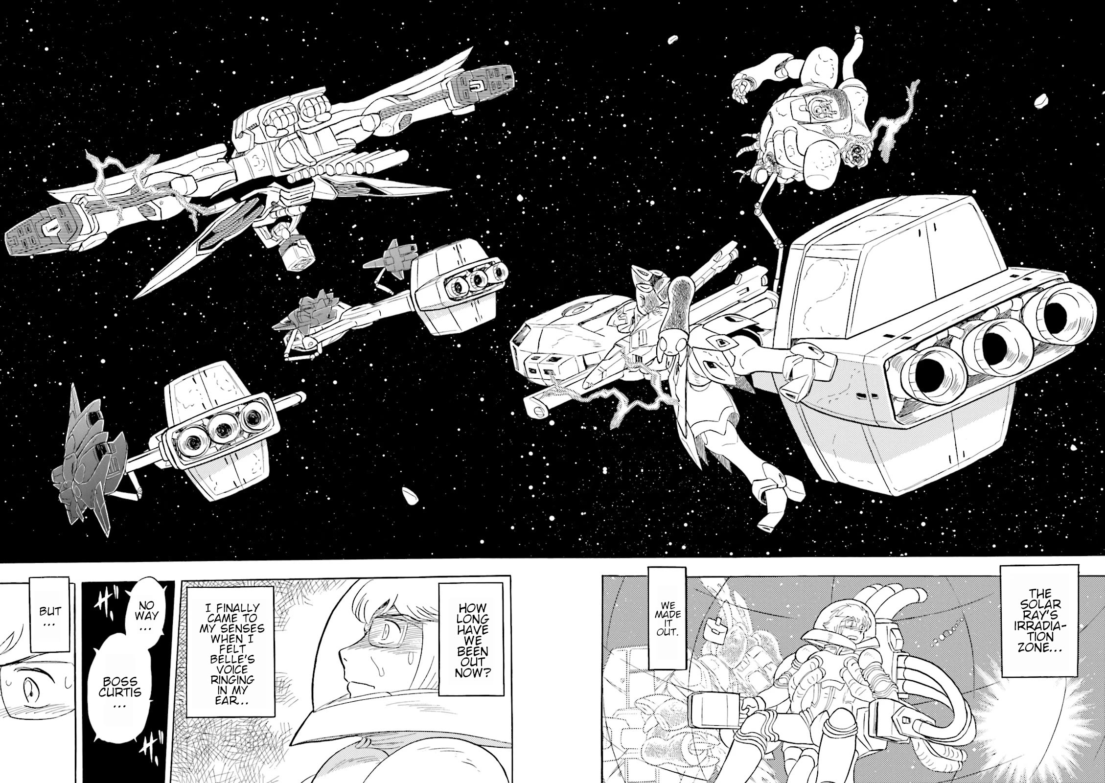 Kidou Senshi Crossbone Gundam Ghost Chapter 47 page 38 - Chapter 47: Defeat